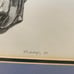 Vintage 1984 Framed Original Art Print by Tim Gallegly Signed & Numbered 67/100