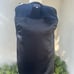 Vintage wool vest Southwest Mexican theme leather fringe beaded Oaxaca on back S