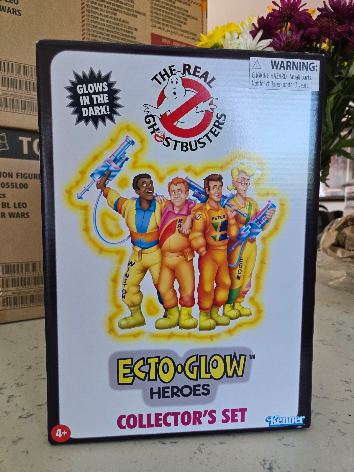 Sdcc 2025 hasbro the real ghost buster Kenner set