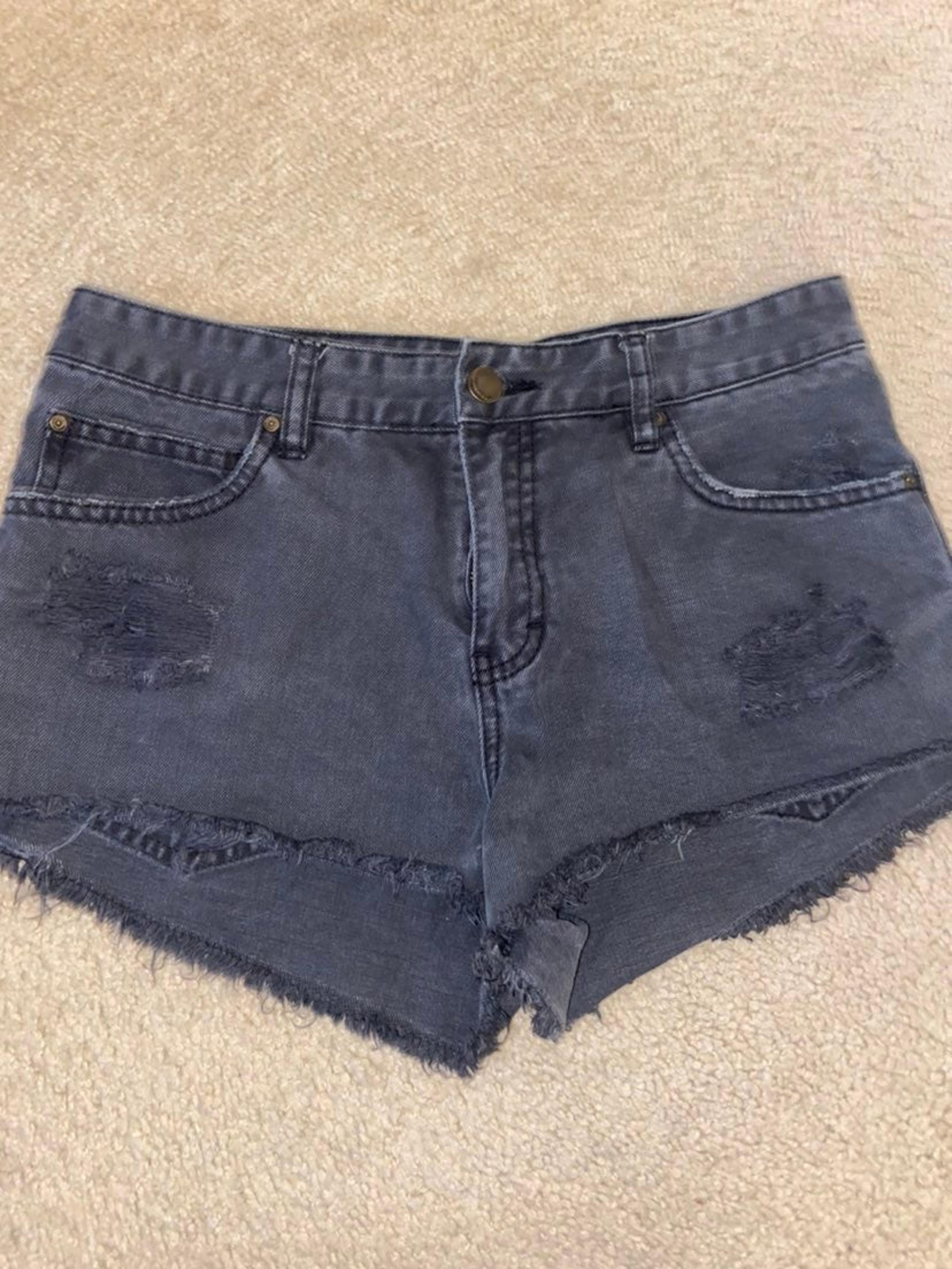Billabong Black Denim Shorts