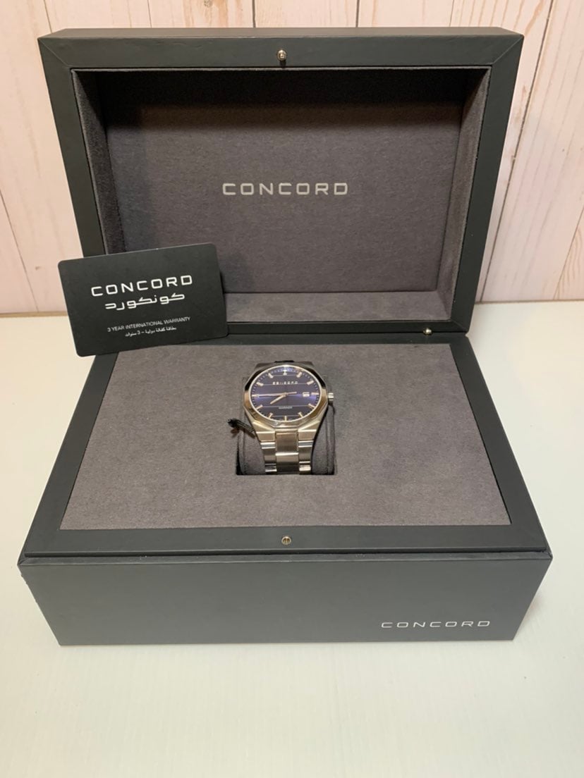 Concord Mariner BLUE DIAL WATCH
