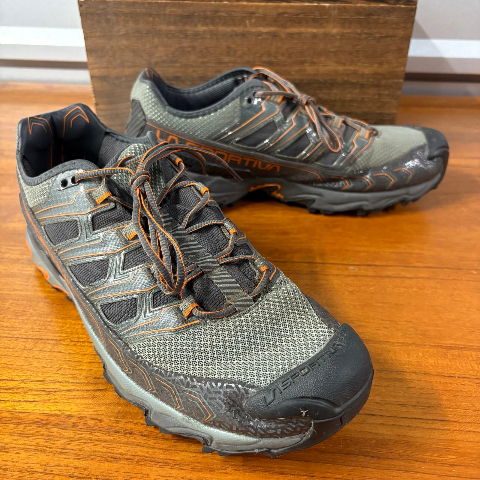 La Sportiva Men Ultraraptor II Wide Hiking Trail Shoe Size 14