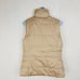 Be Boundless womens tan faux fur puffer reversible vest Size medium