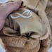 Be Boundless womens tan faux fur puffer reversible vest Size medium