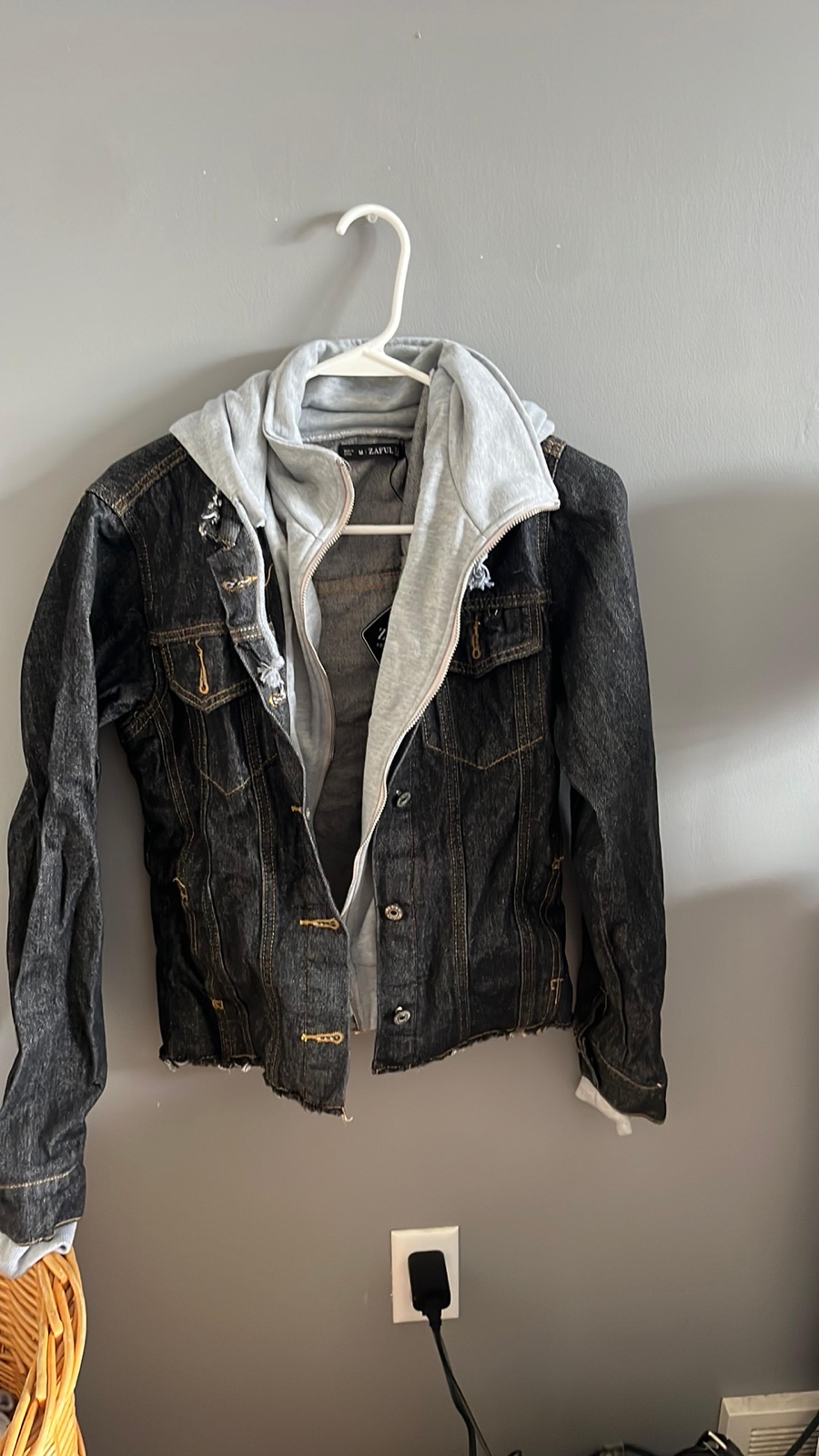 Jean jacket sweater