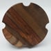 Handmade Collapsible Wood Basket Spring Wooden Basket, Dry Fruits Folding Basket