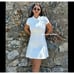 ZARA BLOGGER FAVE!!! Short Dress with Box Pleats NWT (L)