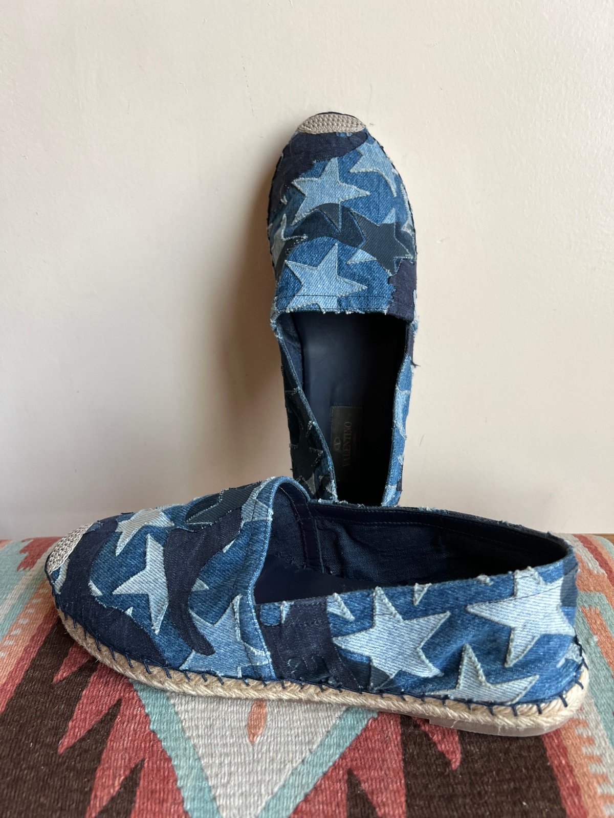 Valentino denim espadrilles