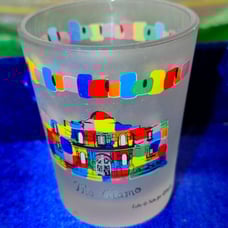 Very rare and unique vintage Alamo shot glass