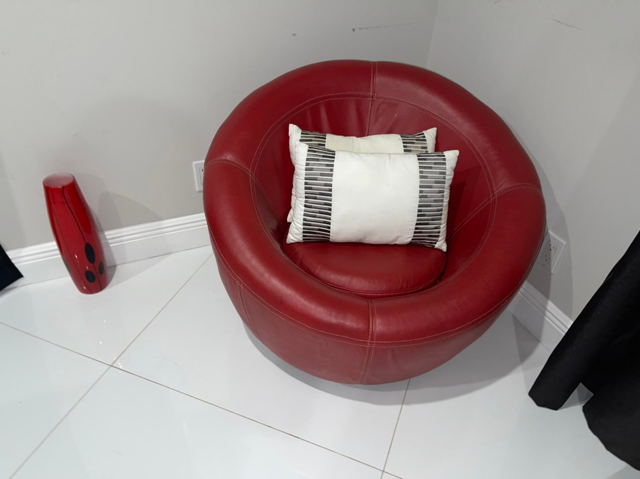 Red Leather Chair