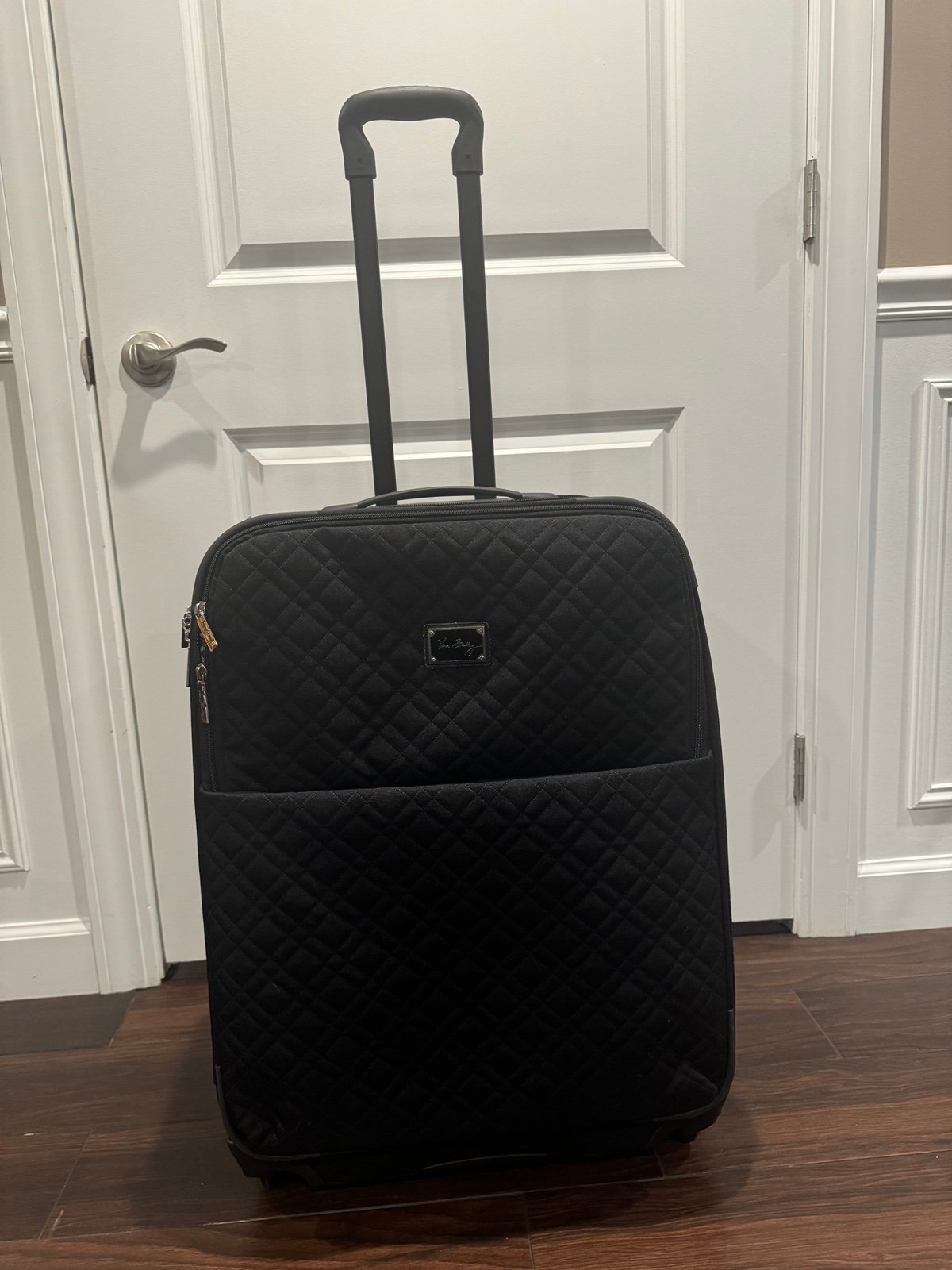 Vera bradley 4 wheel check in suitcase luggage