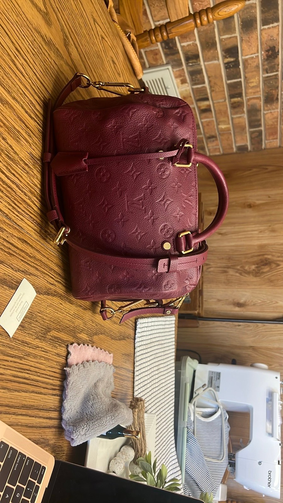 Louis Vuitton Empreinte Speedy 25 Bandouliere