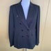White House black market women 14 pin stripe button front suit jacket & pants
