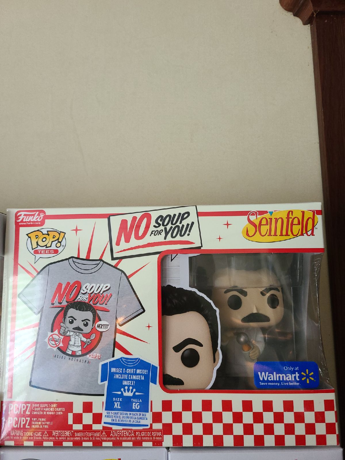 Seinfeld funko pop no soup for you Walm