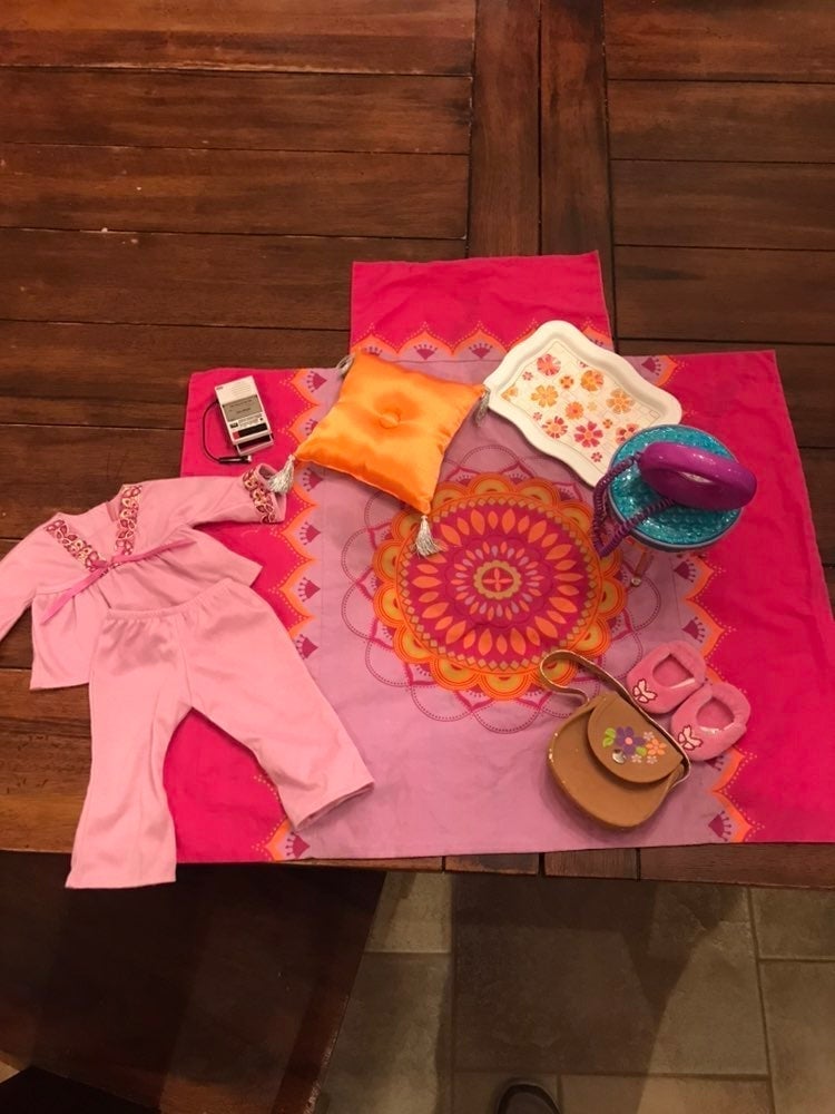 American Girl Julie's room accessories and outfit