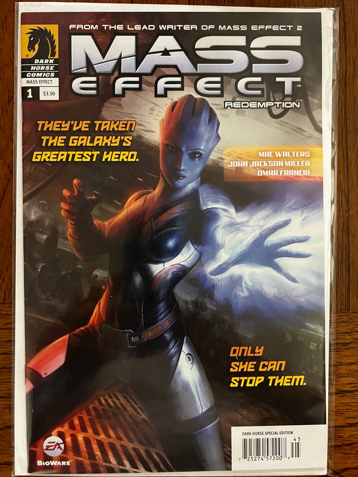 Mass Effect Redemption #1 , Newsstand, Video Game Adaptation, Limited