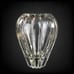 Mikasa Damocles 8.5 Inch Crystal Flower Vase Vertical Cuts Stunning 1990s