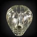 Mikasa Damocles 8.5 Inch Crystal Flower Vase Vertical Cuts Stunning 1990s