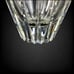 Mikasa Damocles 8.5 Inch Crystal Flower Vase Vertical Cuts Stunning 1990s