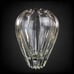 Mikasa Damocles 8.5 Inch Crystal Flower Vase Vertical Cuts Stunning 1990s