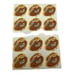Vintage Scratch n Sniff 12 Stickers Great Catch Football Stinky Sticker