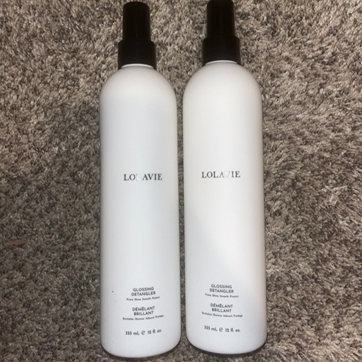 2x Lolavie Glossing Detangler 12 oz Each