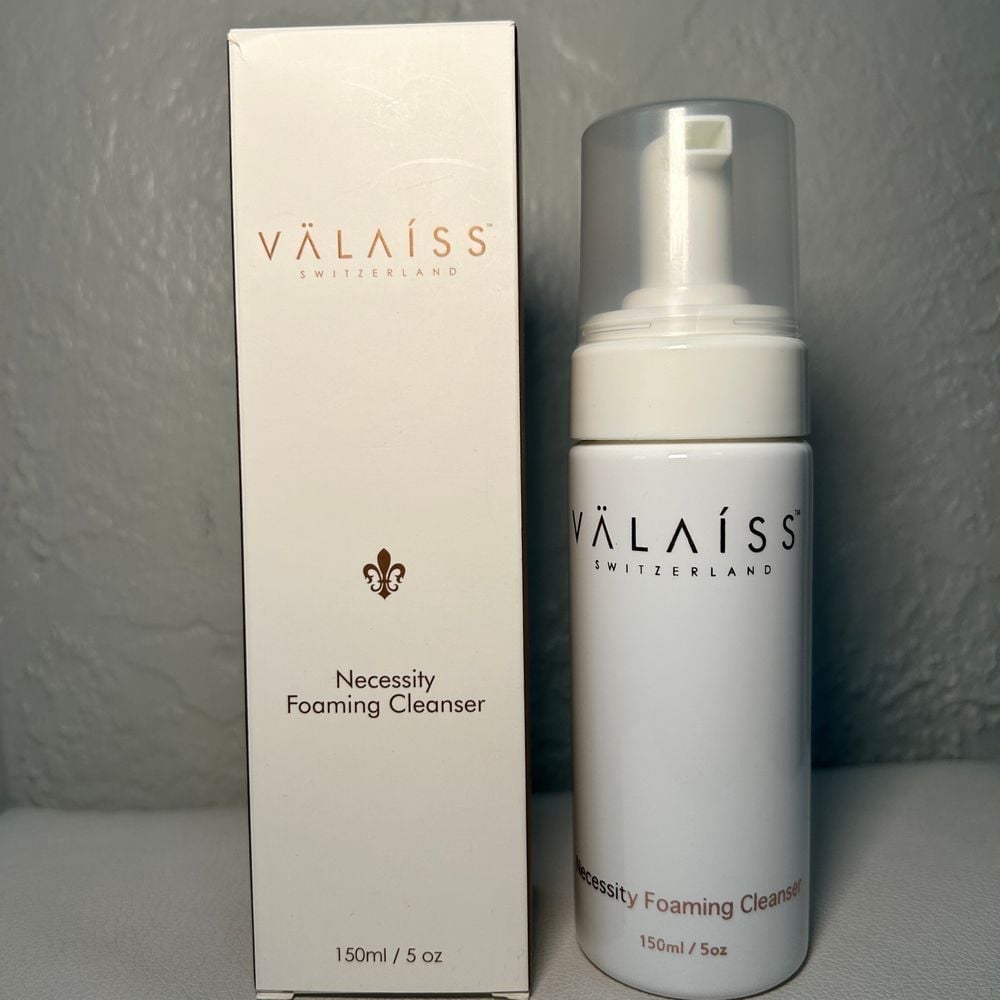 Valaiss Switzerland Necessity Foaming Cleanser 5 oz NEW w Box Anti Aging