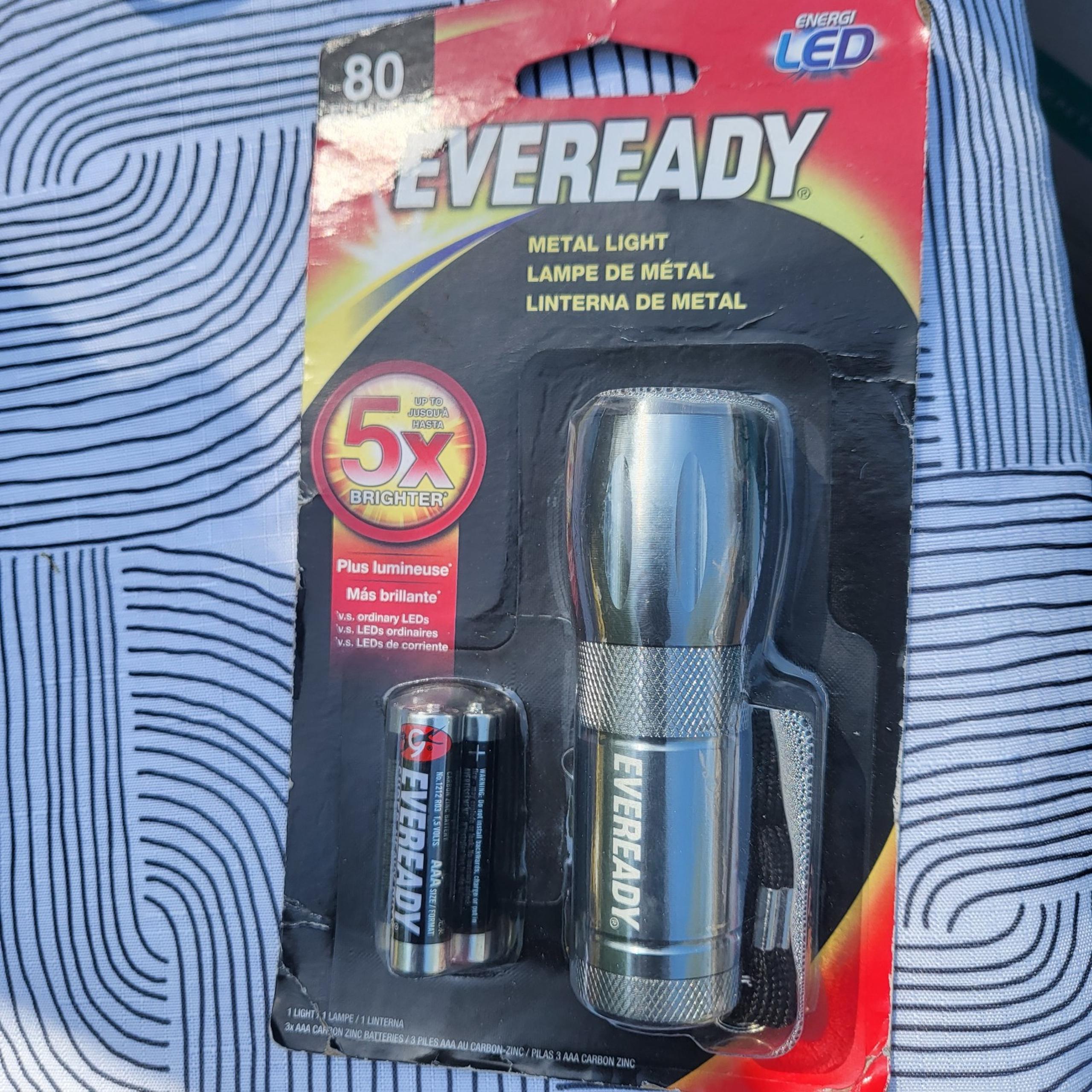 Eveready LED flashlight