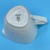 Vintage MCM Hutschenreuther Apart Creamer Covered Sugar Set White Embossed Lines