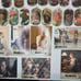 The walking dead dog tags and stickers.