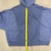 Nike Cropped Hoodie Womens Small Blue Fleece Training Pullover DD4638 493