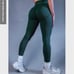 Naturyl By Nikkee Sculpfit Leggings Large Forest Green Buttscrunch Leggings
