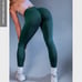 Naturyl By Nikkee Sculpfit Leggings Large Forest Green Buttscrunch Leggings