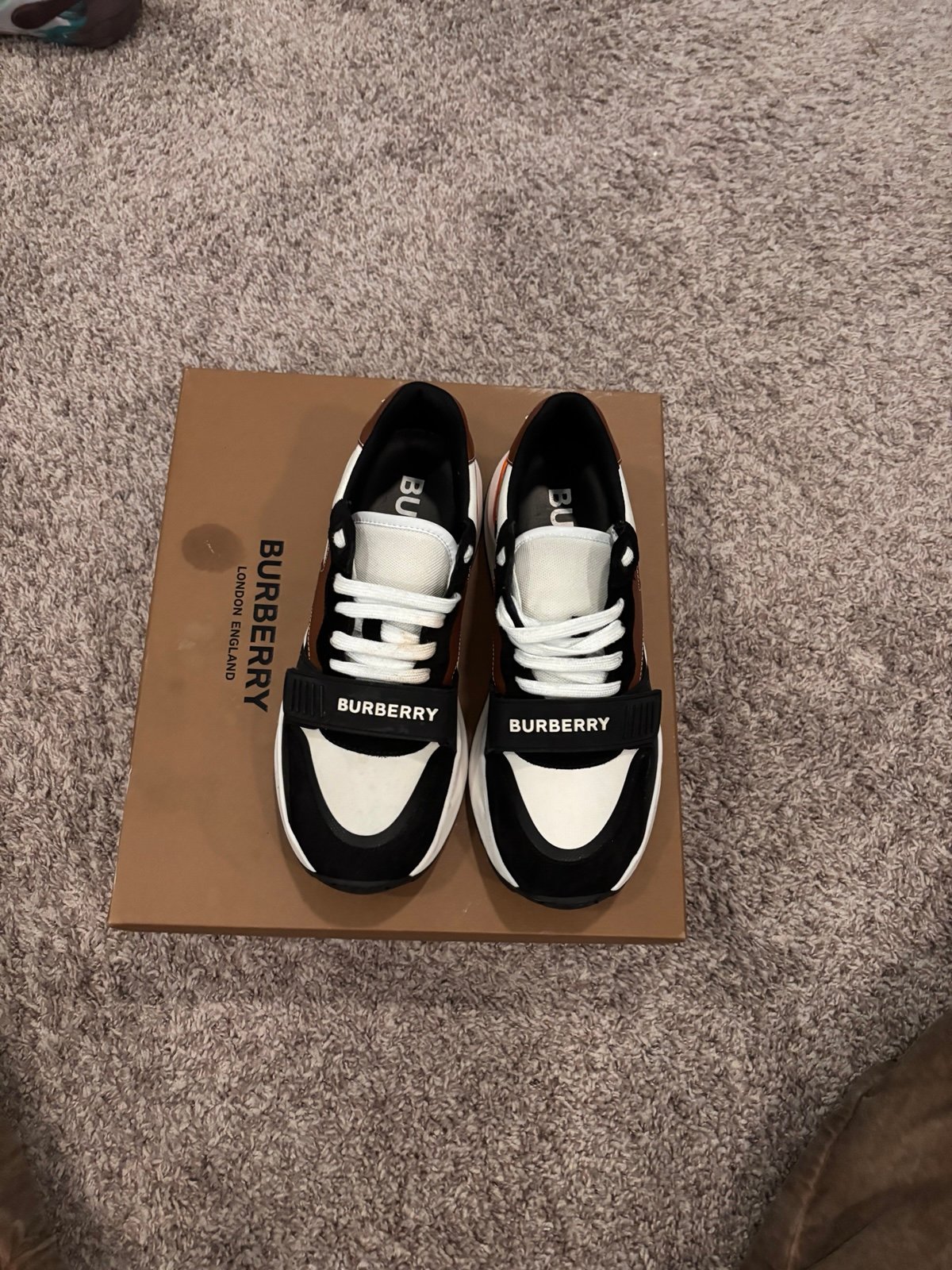 Burberry Ramsey Check low top sneaker