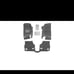 Bedrug Jeep JK front floor kit 2 door 07-10 Models