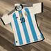 2022 Adidas Argentina Messi Jersey 3 Star Champion Patch Slim Fit 2XL