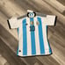 2022 Adidas Argentina Messi Jersey 3 Star Champion Patch Slim Fit 2XL