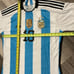 2022 Adidas Argentina Messi Jersey 3 Star Champion Patch Slim Fit 2XL