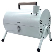 Portable Outdoor Barbecue Grill with Smoker
