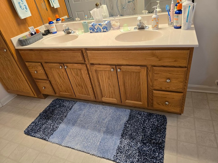 Bathroom Runner Rugs 44x24, Extra Soft Absorbent Microfiber Bath Rugs