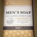 6X Castelbel Men Soap Bar Honey 10.5 Oz Exfoliating Oatmeal Soap
