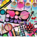 Collectible EuroGraphics MakeUp Palette Tin JigSaw Puzzle 1000 piece NEW