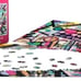 Collectible EuroGraphics MakeUp Palette Tin JigSaw Puzzle 1000 piece NEW