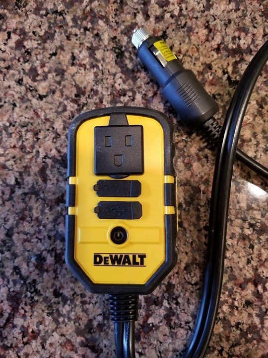 DEWALT 140-Watt-Continuous Power Inverter