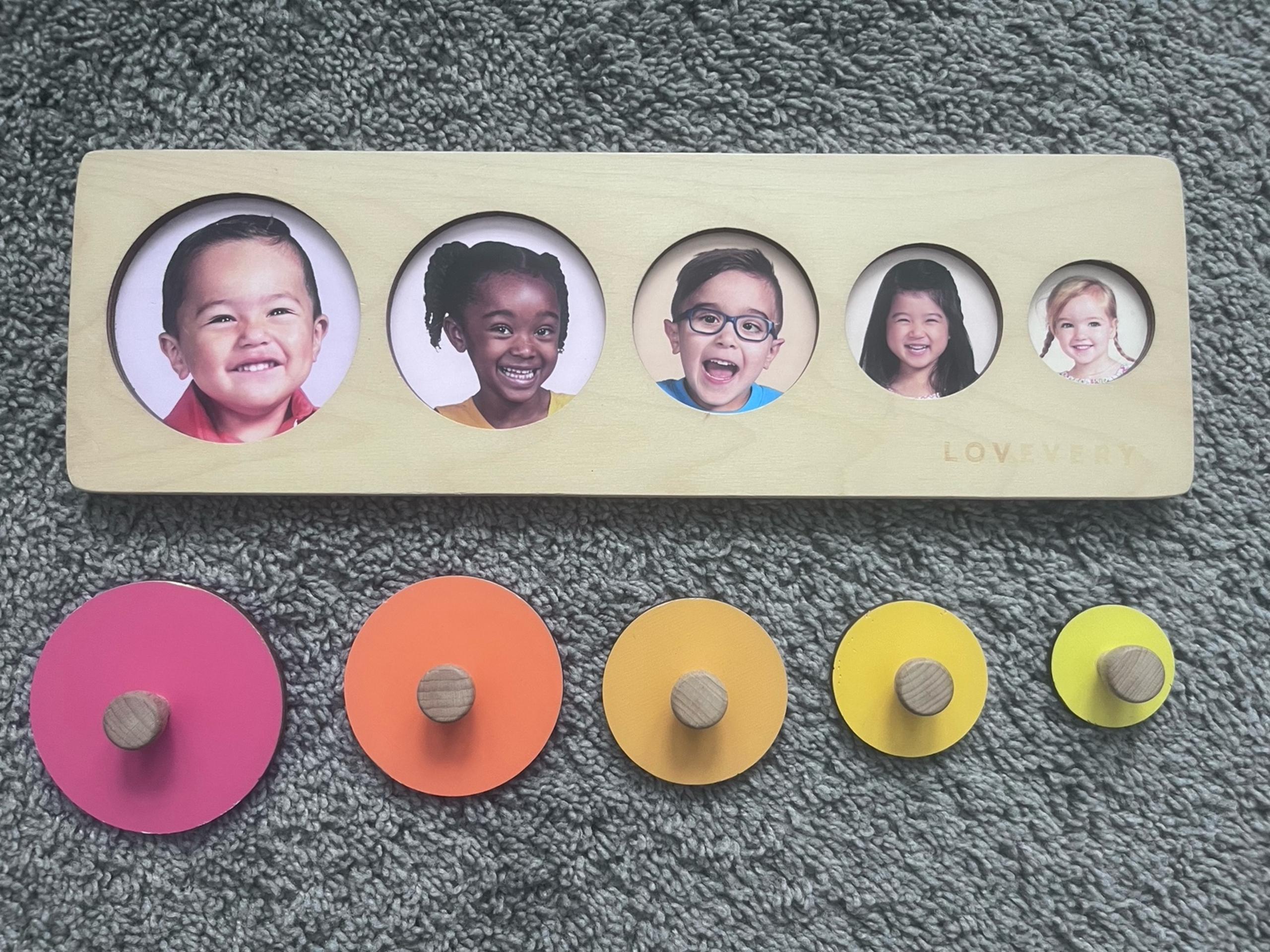 Lovevery Faces puzzle