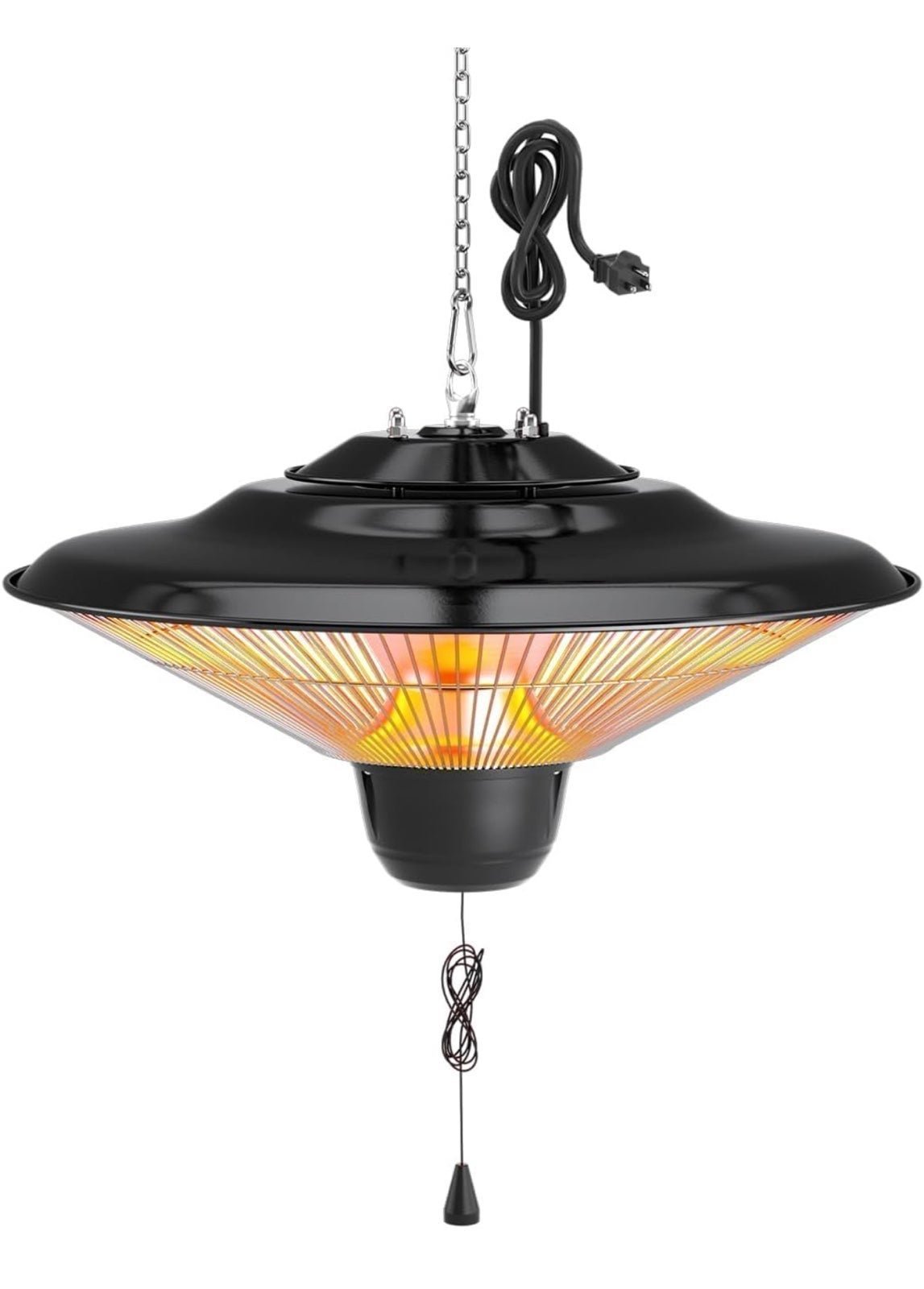 Outdoor Patio Heater, 1500W Electric Hanging Patio Heater