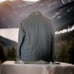 Cole Haan Signature Mens Melton Zip Wool-Blend Trucker Coat Jacket SZ M Gray
