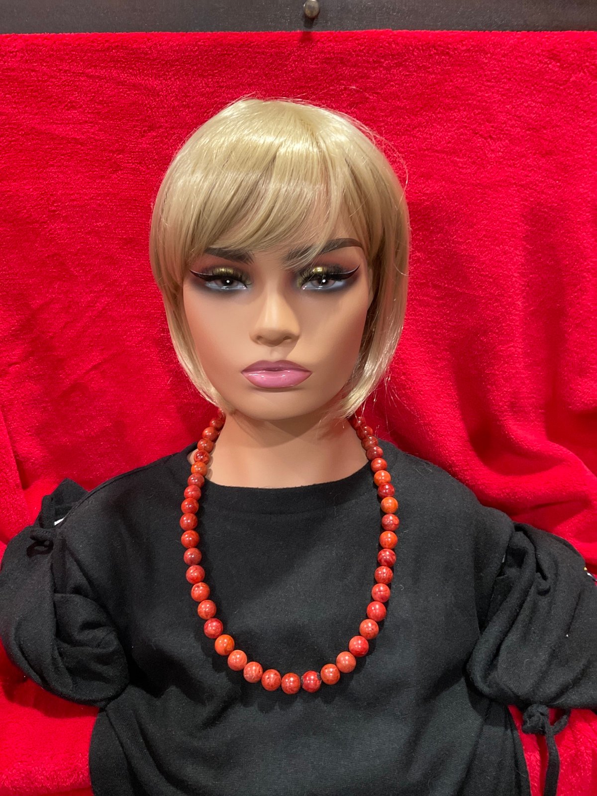 Sponge Coral Necklace 26 inches