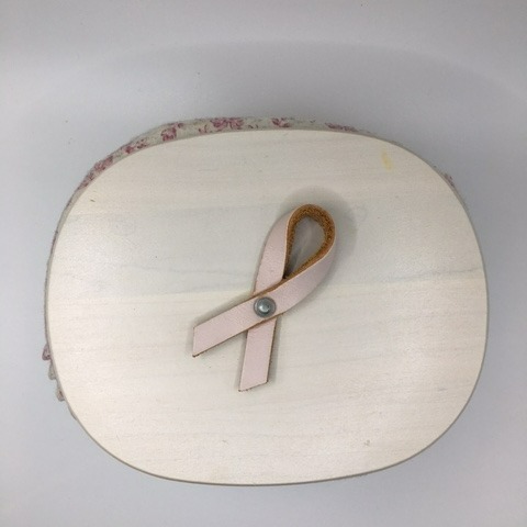Longaberger Breast Cancer Basket 2008 Horizon of Hope W/ Protector, Liner, Lid