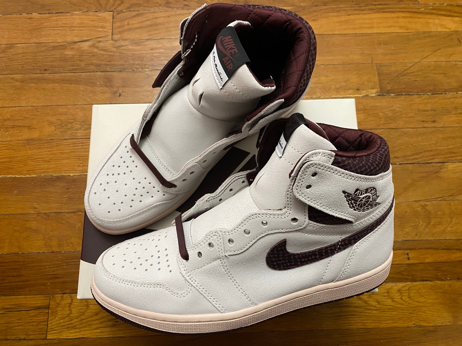 Size 12 - Jordan 1 Retro High OG A Ma Maniere Sail Men’s